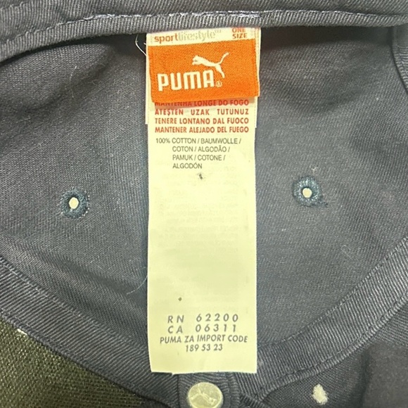 Puma FC Girondins de Bordeaux Baseball Cap Women’s Pink Blue Adjustable Strap - Picture 8 of 9